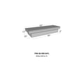 Picture of Westin Brute Pro Series Full Lid Crossover Tool Box - Polished - Shallow Depth