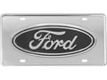 Picture of Truck Hardware Gatorgear Black Ford Oval License Plate