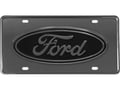 Picture of Truck Hardware Gatorgear Gunmetal Ford Oval License Plate