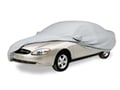 Picture of Custom Fit Car Cover - Polycotton - Gray - Slopenose - w/Whale Tail Spoiler - 2 Mirror Pockets - Coupe - With Spoiler