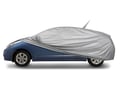 Picture of Custom Fit Car Cover - ReflecTect Silver - Slopenose - w/Whale Tail Spoiler - 2 Mirror Pockets - Coupe - With Spoiler