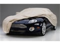 Picture of Custom Fit Car Cover - Dustop Taupe - Slopenose - w/Whale Tail Spoiler - 2 Mirror Pockets - Coupe - With Spoiler