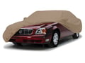 Picture of Custom Fit Car Cover - Block-It 380 - Taupe - Slopenose - w/Whale Tail Spoiler - 2 Mirror Pockets - Coupe - With Spoiler