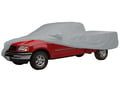 Picture of Custom Fit Car Cover - Polycotton - Gray - No Mirror Pockets - Size T1 - 4 Doors - With Rear Spare Tire