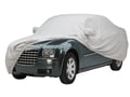 Picture of Custom Fit Car Cover - WeatherShield HD - Gray - w/o Sidemounts - w/Bumpers - Victoria - No Mirror Pockets - Sedan - With Rear Spare Tire