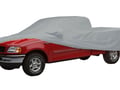 Picture of Custom Fit Car Cover - Polycotton - Gray - No Mirror Pockets - Sedan - With Rear Spare Tire