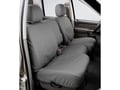 Picture of SeatSaver Custom Seat Cover - Polycotton - Gray/Silver - w/High Back Bucket Seat - w/Power Adjustable Recline - Deluxe Leather Or Velour - Electric Seat Power