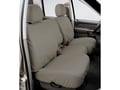 Picture of SeatSaver Custom Seat Cover - Polycotton - Misty Gray - w/Bucket Seat - w/Adjustable Headrest - w/Passenger Fold Flat Seat - Crew Cab - Extended Cab - Regular Cab