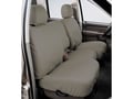 Picture of SeatSaver Custom Seat Cover - Polycotton - Misty Gray - w/Bucket Seat - w/Adjustable Headrest - Crew Cab