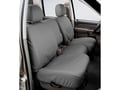 Picture of SeatSaver Custom Seat Cover - Polycotton - Gray/Silver - w/Bucket Seat - w/Adjustable Headrest - w/o Passenger Fold Flat Seat