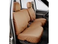 Picture of SeatSaver Custom Seat Cover - Polycotton - Beige/Tan - w/Bucket Seat - w/Vinyl Adjustable Headrest - w/o Armrest Covers