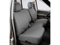 Picture of SeatSaver Custom Seat Cover - Polycotton - Gray/Silver - w/Bucket Seat - w/Adjustable Headrest - w/o Passenger Fold Flat Seat - w/Seat Airbag