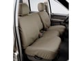 Picture of SeatSaver Custom Seat Cover - Polycotton - Wet Sand - w/Bucket Seat - w/Adjustable Headrest w/o DVD Player - w/Passenger Fold Flat Seat - w/Seat Airbag Cutouts