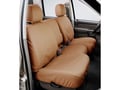 Picture of SeatSaver Custom Seat Cover - Polycotton - Beige/Tan - w/40/20/40 Bench Seat - Adjustable Headrest - Solid Console - w/o Seat Airbag - Crew Cab