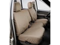 Picture of SeatSaver Custom Seat Cover - Polycotton - Taupe - w/60/40 Bench Seat - w/Adjustable Headrest - w/Fold Down Armrest/Cupholder
