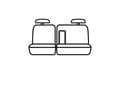 Picture of SeatSaver Custom Seat Cover - Polycotton - Beige/Tan - w/60/40 Split Benchw/Adjustable Headrest - Console w/Cupholder - Crew Cab