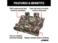 Picture of Aries Seat Defender Aries Seat Cover - Camo - Rear