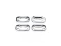 Picture of Putco Door Handle Cover - Chrome - 4 Piece - Outer Ring Only - w/Passenger Side Keyhole