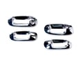 Picture of Putco Door Handle Cover - Chrome - 4 Piece - Outer Ring Only - w/o Passenger Side Keyhole