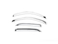 Picture of Putco Element Chrome Window Visor - In Channel - Front