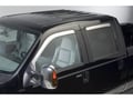 Picture of Putco Element Chrome Window Visors - Ford Super Duty Crew Cab (Set of 4)