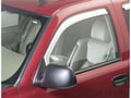 Picture of Putco Element Chrome Window Visor - In Channel - Front - Extended Cab