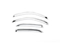 Picture of Putco Element Chrome Window Visor - In Channel - Front - Extended Cab