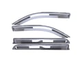 Picture of Putco Element Chrome Window Visors - Cadillac Escalade ESV / EXT (Front Only)