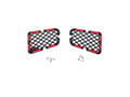 Picture of Putco Bumper Grille Inserts - Jeep Wrangler - front bumper grille inserts (2pc) Steel bumper only