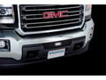 Picture of Putco Bumper Grille Inserts - GMC Sierra HD - Stainless Steel - Black Punch Design Bumper Grille with 6