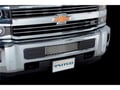 Picture of Putco Bumper Grille Inserts - Chevrolet Silverado HD - Stainless Steel - Punch Design Bumper Grille