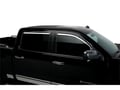 Picture of Putco Element Chrome Window Visors - Chevrolet Silverado LD - 4 door - Crew Cab