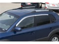 Picture of Putco Element Chrome Window Visor - Tape On - 4 Piece - Extended Cab
