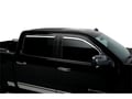 Picture of Putco Element Chrome Window Visors - Chevrolet Silverado LD - 4 door - Double cab