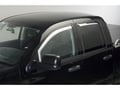 Picture of Putco Element Chrome Window Visors - Kia Forte Sedan - Exterior Tape on application.
