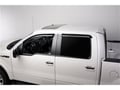 Picture of Putco Element Tinted Window Visors - Ford F-150 Crew Cab - Exterior tape on application