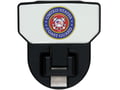 Picture of CARR HD Universal Hitch Step - Fits All 2 Inch Receivers - XP3 Black Powder Coat - US Coast Guard - Single