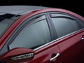 Picture of WeatherTech Side Window Deflectors - 4 Piece - Dark Tint - Hatchback