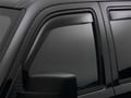 Picture of WeatherTech Side Window Deflectors - Front - Dark Tint - Hatchback