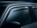 Picture of WeatherTech Side Window Deflectors - Front - Light Tint