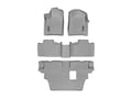 Picture of WeatherTech FloorLiners - Front, 2nd & 3rd Row - Gray