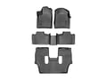 Picture of WeatherTech FloorLiners - Front, 2nd & 3rd Row - Black