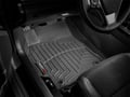 Picture of WeatherTech FloorLiners - Black - Front - Over-The-Hump - Fits Vehicles With Vinyl Floors