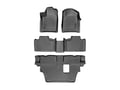 Picture of WeatherTech FloorLiners - Front, 2nd & 3rd Row - Black