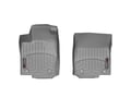 Picture of WeatherTech FloorLiners - Gray - Front - 2 Piece