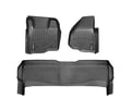 Picture of WeatherTech FloorLiners - Black - Front & Rear