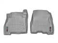 Picture of WeatherTech FloorLiners - Gray - Front - 2 Piece