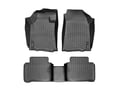 Picture of WeatherTech FloorLiners - Black - Front & Rear