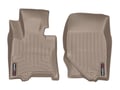 Picture of WeatherTech FloorLiners - Tan - Front - 2 Piece