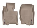 Picture of WeatherTech FloorLiners - Tan - Front - 2 Piece